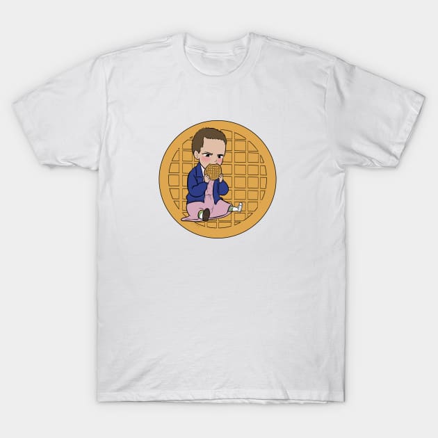 Stranger Eggo T-Shirt by erinomalley